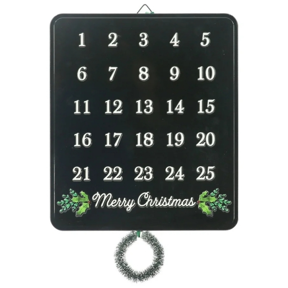 Ashland Christmas Countdown Metal Wall Christmas Decoration Magnet Holiday